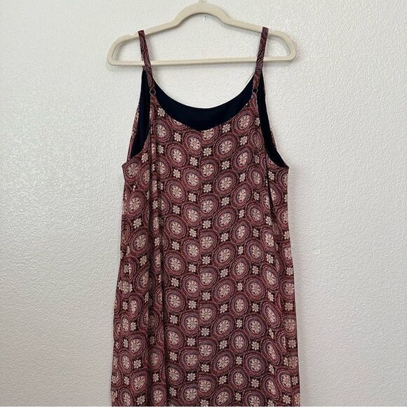 Lane Bryant Chiffon Straps Medallion Hi-Low Dress - Picture 7 of 13